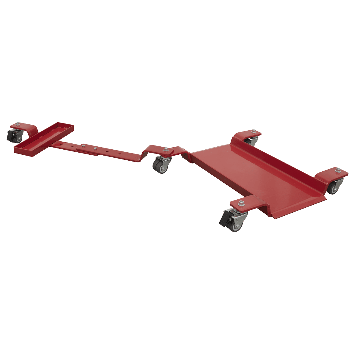 Sealey MS0630 Motorcycle Dolly Rear Wheel - Side Stand Type - MS0630 - Sealey Tools UK - Workshop Tool Storage