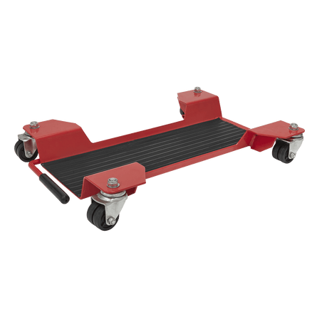 Sealey MS0651 Motorcycle Centre Stand Moving Dolly - MS0651 - Sealey Tools UK - Workshop Tool Storage