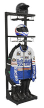 Sealey MS081FS Motorcycle Helmet & Gear Tidy Freestanding - MS081FS - Sealey Tools UK - Workshop Tool Storage