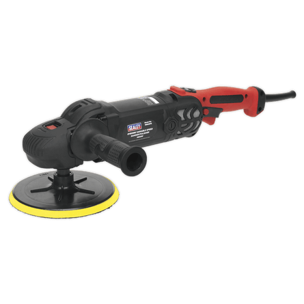 Sealey MS925PS Sander/Polisher 180mm Variable Speed 1400W/230V - MS925PS - Sealey Tools UK - Workshop Tool Storage