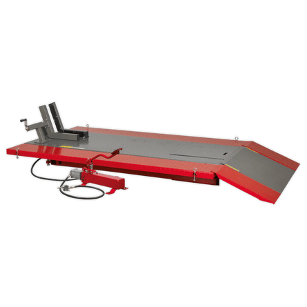 Sealey MT680 Mini Tractor/Quad/Motorcycle Lift 680kg Capacity Air/Hydraulic - Quad/Mini Tractor Lifts - SLY-12687 - Sealey Tools UK - Workshop Tool Storage