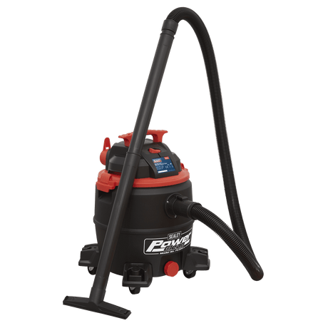Sealey PC300 30L Wet & Dry Vacuum Cleaner 1100W - PC300 - Sealey Tools UK - Workshop Tool Storage