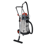 Sealey PC380M Vacuum Cleaner Industrial Dust - Free Wet/Dry 38L 1500W/230V Stainless Steel Drum M Class Filtration - PC380M - Sealey Tools UK - Workshop Tool Storage