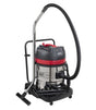 Sealey PC460 Vacuum Cleaner Wet & Dry Stainless Steel Drum 60L - 2400W/230V - PC460 - Sealey Tools UK - Workshop Tool Storage