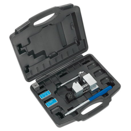 Sealey PFT/02 Brake Pipe Flaring Kit 3/16in SAE, 4.75mm DIN - Brake Pipe Tools - SLY-8463 - Sealey Tools UK - Workshop Tool Storage