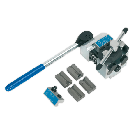 Sealey PFT/02 Brake Pipe Flaring Kit 3/16in SAE, 4.75mm DIN - Brake Pipe Tools - SLY-8463 - Sealey Tools UK - Workshop Tool Storage