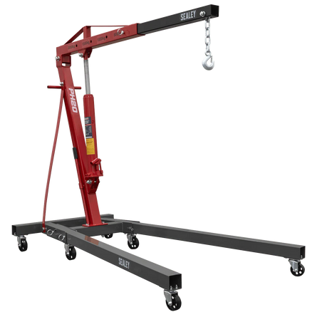 Sealey PH20 Folding Crane 2tonne - Cranes - SLY-8466 - Sealey Tools UK - Workshop Tool Storage