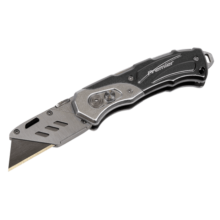 Sealey PK38 Pocket Knife Locking with Quick Change Blade - PK38 - Sealey Tools UK - Workshop Tool Storage