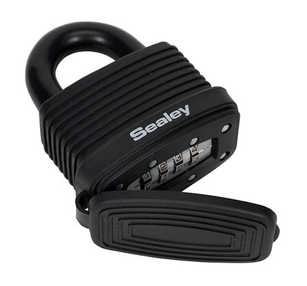 Sealey PL302CW Steel Body Weatherproof Combination Padlock 48mm - Safes & Security - SLY-18164 - Sealey Tools UK - Workshop Tool Storage