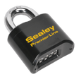 Sealey PL603 Steel Body Combination Padlock 62mm - PL603 - Sealey Tools UK - Workshop Tool Storage