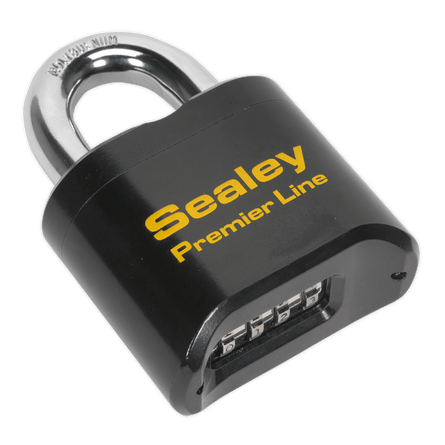 Sealey PL603 Steel Body Combination Padlock 62mm - PL603 - Sealey Tools UK - Workshop Tool Storage