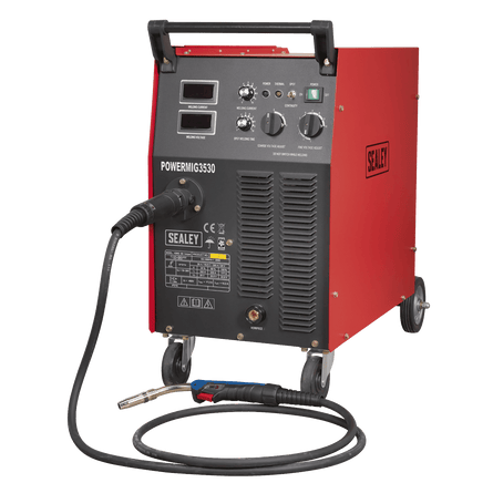 Sealey POWERMIG3530 Professional MIG Welder 300A 415V 3ph with Binzel® Euro Torch - POWERMIG3530 - Sealey Tools UK - Workshop Tool Storage