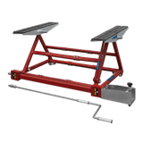 Sealey PPL01 Portable Pivot Car Lift 1500kg - PPL01 - Sealey Tools UK - Workshop Tool Storage