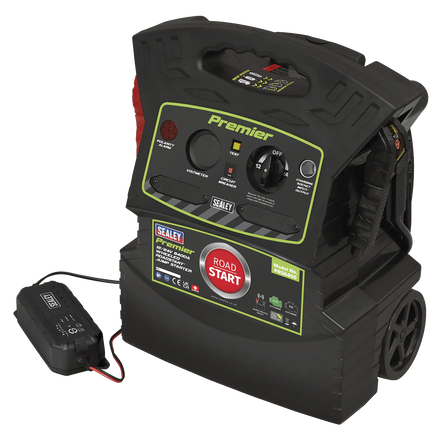 Sealey PRS6400 Premier 12/24V 6400A Wheeled RoadStart® Jump Starter - PRS6400 - Sealey Tools UK - Workshop Tool Storage