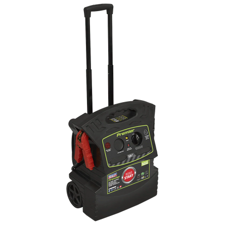 Sealey PRS6400 Premier 12/24V 6400A Wheeled RoadStart® Jump Starter - PRS6400 - Sealey Tools UK - Workshop Tool Storage