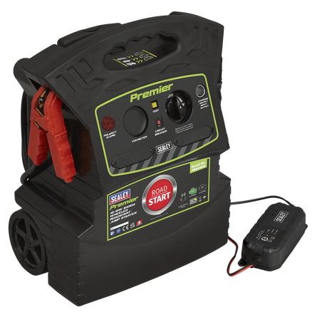 Sealey PRS6400 Premier 12/24V 6400A Wheeled RoadStart® Jump Starter - PRS6400 - Sealey Tools UK - Workshop Tool Storage