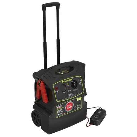 Sealey PRS6400 Premier 12/24V 6400A Wheeled RoadStart® Jump Starter - PRS6400 - Sealey Tools UK - Workshop Tool Storage