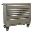 Sealey PTB105511SS Rollcab 11 Drawer 1055mm Stainless Steel Heavy - Duty - PTB105511SS - Sealey Tools UK - Workshop Tool Storage