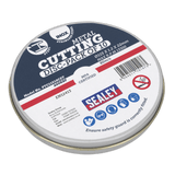 Sealey PTC11510CET Cutting Disc 115 x 1.2mm 22mm Bore Pack of 10 - PTC11510CET - Sealey Tools UK - Workshop Tool Storage