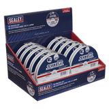 Sealey PTC11510CETD Cutting Disc 115 x 1.2mm Countertop Display Box 10 Packs of 10 - PTC11510CETD - Sealey Tools UK - Workshop Tool Storage