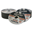 Sealey PTC/115CT50 Cutting Disc Pack of 50 115 x 1.6mm 22mm Bore - PTC/115CT50 - Sealey Tools UK - Workshop Tool Storage