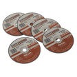 Sealey PTC/3C5 Cutting Disc 75 x 2mm 10mm Bore Pack of 5 - PTC/3C5 - Sealey Tools UK - Workshop Tool Storage