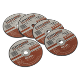 Sealey PTC/3C5 Cutting Disc 75 x 2mm 10mm Bore Pack of 5 - PTC/3C5 - Sealey Tools UK - Workshop Tool Storage