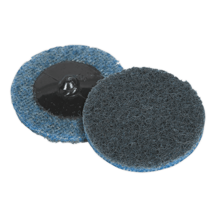 Sealey PTCQC50F Quick - Change Preparation Pad 50mm Fine Pack of 10 - PTCQC50F - Sealey Tools UK - Workshop Tool Storage