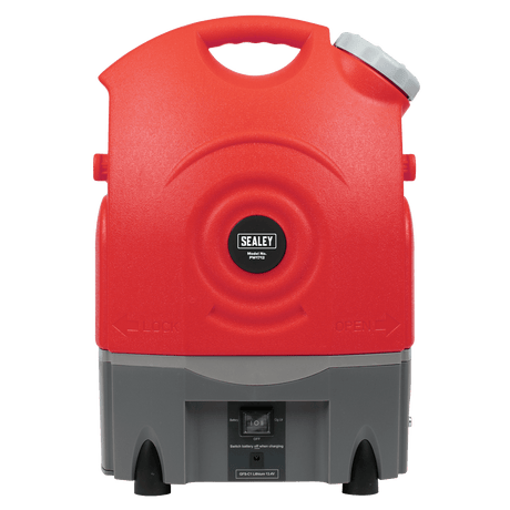 Sealey PW1712 17L 12V Rechargeable Pressure Washer - PW1712 - Sealey Tools UK - Workshop Tool Storage