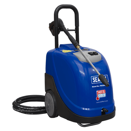 Sealey PW2000HW Hot Water Pressure Washer 135bar 230V - PW2000HW - Sealey Tools UK - Workshop Tool Storage