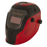 Sealey PWH1 Welding Helmet Auto Darkening - Shade 9 - 13 - Red - PWH1 - Sealey Tools UK - Workshop Tool Storage