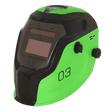 Sealey PWH3 Auto Darkening Welding Helmet - Shade 9 - 13 - Green - PWH3 - Sealey Tools UK - Workshop Tool Storage