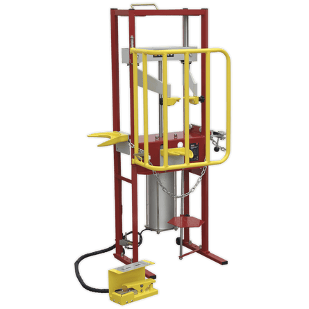 Sealey RE300 Coil Spring Compressor - Air Operated 1000kg - RE300 - Sealey Tools UK - Workshop Tool Storage