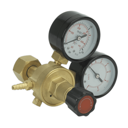 Sealey REG/MT MIG Gas Regulator 2 Gauge Industrial - REG/MT - Sealey Tools UK - Workshop Tool Storage