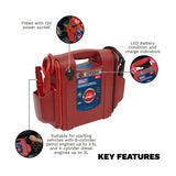Sealey RS102 RoadStart Emergency Power Pack 12V 1600 Peak Amps - Mobile Power Systems - SLY-8763 - Sealey Tools UK - Workshop Tool Storage