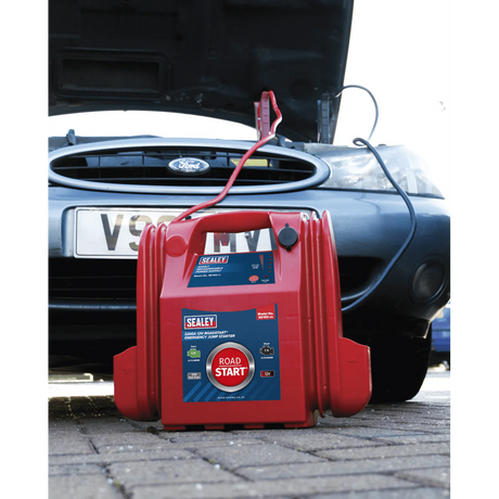 Sealey RS103 RoadStart Emergency Power Pack 12V 3200 Peak Amps - Mobile Power Systems - SLY-12950 - Sealey Tools UK - Workshop Tool Storage