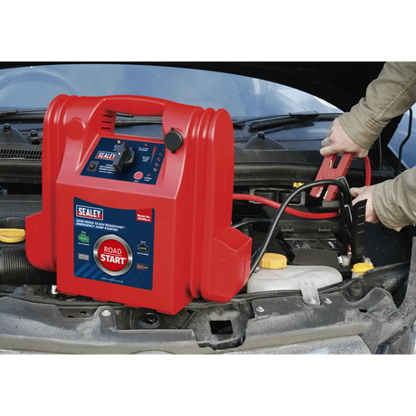 Sealey RS105 RoadStart Emergency Power Pack 12/24V 3200/1600 Peak Amps - Mobile Power Systems - SLY-12952 - Sealey Tools UK - Workshop Tool Storage