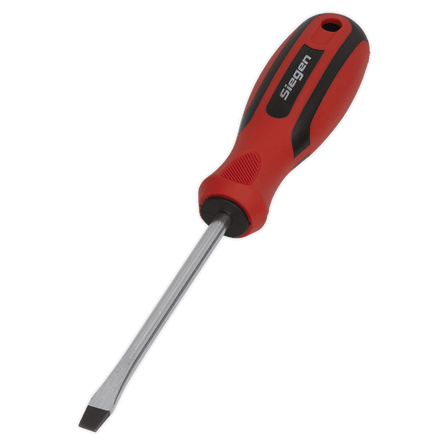 Sealey S01174 Screwdriver Slotted 6 x 100mm - S01174 - Sealey Tools UK - Workshop Tool Storage