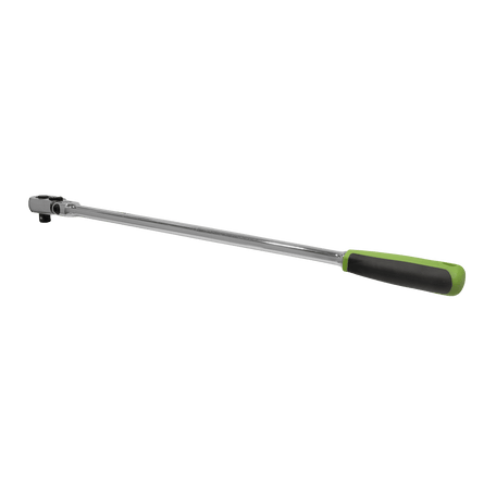 Sealey S01209 Ratchet Wrench 1/2"Sq Drive Extra - Long Flexi - Head Flip Reverse - S01209 - Sealey Tools UK - Workshop Tool Storage