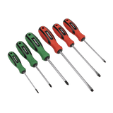 Sealey S0615 Soft Grip Screwdriver Set 6pc - S0615 - Sealey Tools UK - Workshop Tool Storage