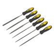 Sealey S0628 Needle File Set 6pc 100mm - S0628 - Sealey Tools UK - Workshop Tool Storage