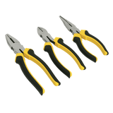 Sealey S0645 Comfort Grip Pliers Set 3pc - S0645 - Sealey Tools UK - Workshop Tool Storage