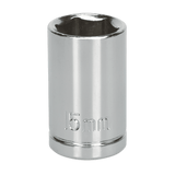 Sealey S0653 WallDrive® Socket 15mm 1/2"Sq Drive - S0653 - Sealey Tools UK - Workshop Tool Storage