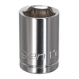 Sealey S0655 WallDrive® Socket 17mm 1/2"Sq Drive - S0655 - Sealey Tools UK - Workshop Tool Storage
