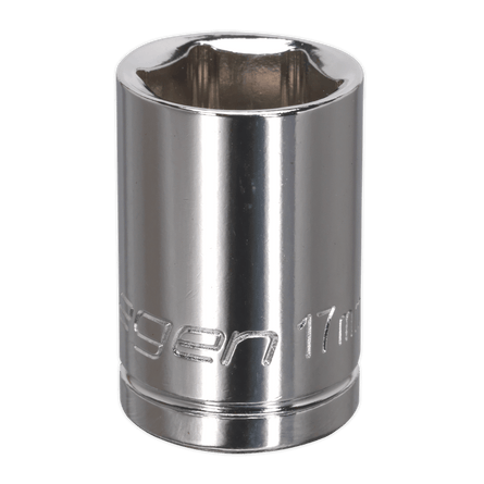 Sealey S0655 WallDrive® Socket 17mm 1/2"Sq Drive - S0655 - Sealey Tools UK - Workshop Tool Storage