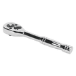 Sealey S0704 Ratchet Wrench 1/4"Sq Drive Pear - Head Flip Reverse - S0704 - Sealey Tools UK - Workshop Tool Storage