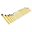 Sealey S0805 Punch & Chisel Set 21pc - S0805 - Sealey Tools UK - Workshop Tool Storage