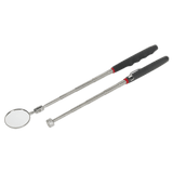 Sealey S0940 Telescopic Magnetic Pick - Up Tool & Inspection Mirror Set 2pc - S0940 - Sealey Tools UK - Workshop Tool Storage