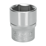 Sealey S1224 WallDrive® Socket 24mm 1/2"Sq Drive - S1224 - Sealey Tools UK - Workshop Tool Storage
