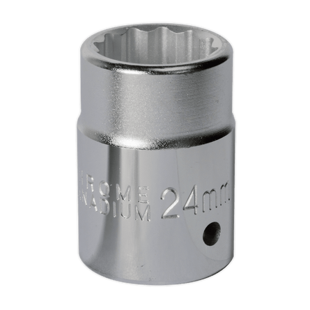 Sealey S34/24 WallDrive® Socket 24mm 3/4"Sq Drive - S34/24 - Sealey Tools UK - Workshop Tool Storage